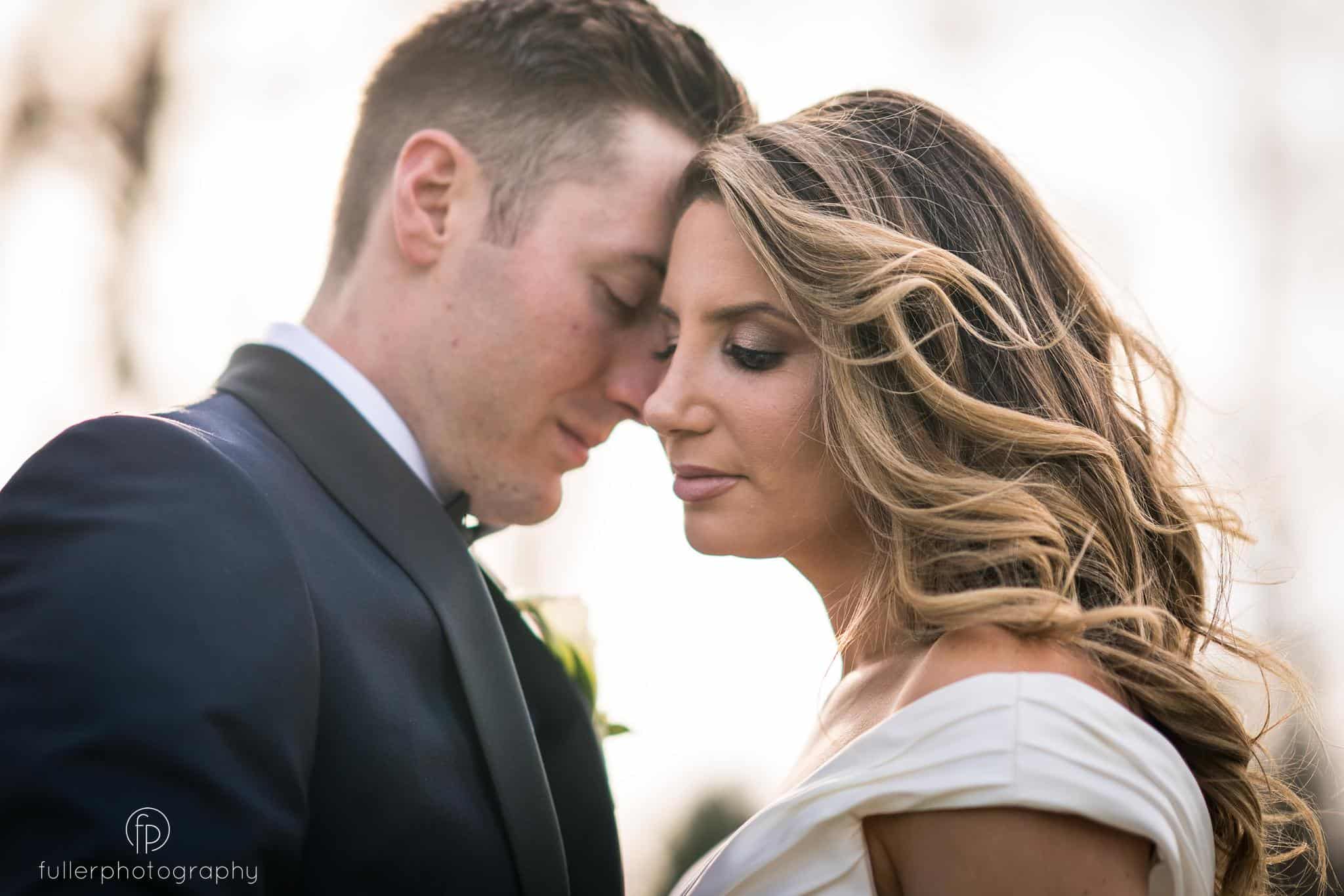 Bride and groom portrait