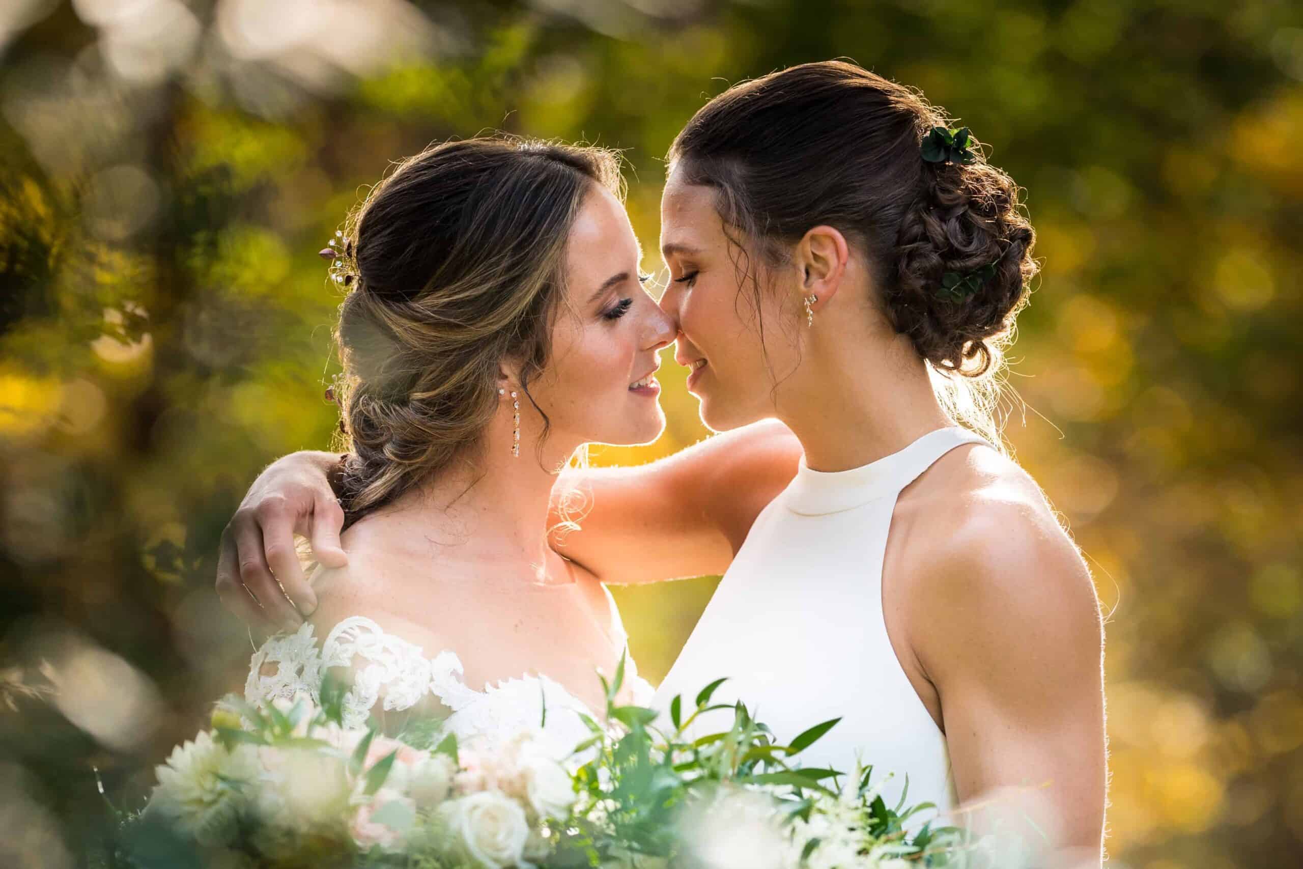 Wedding photograph accompanying Leah and Missy’s review