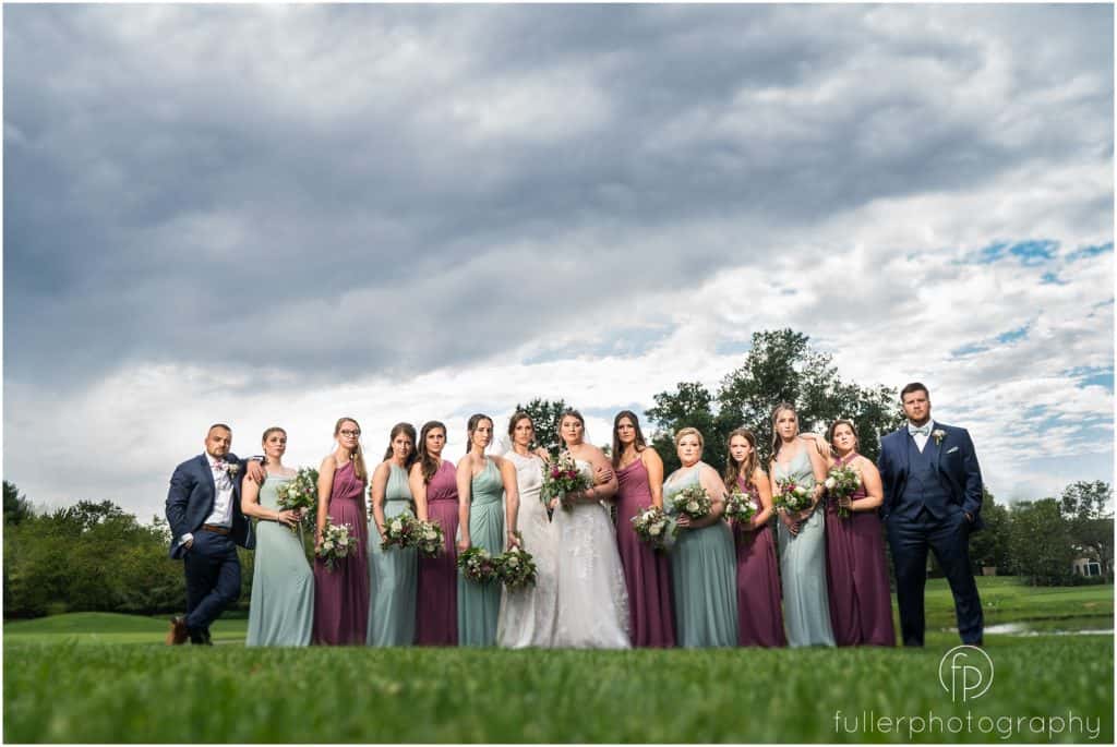 Bellevue Hall wedding fuller photography